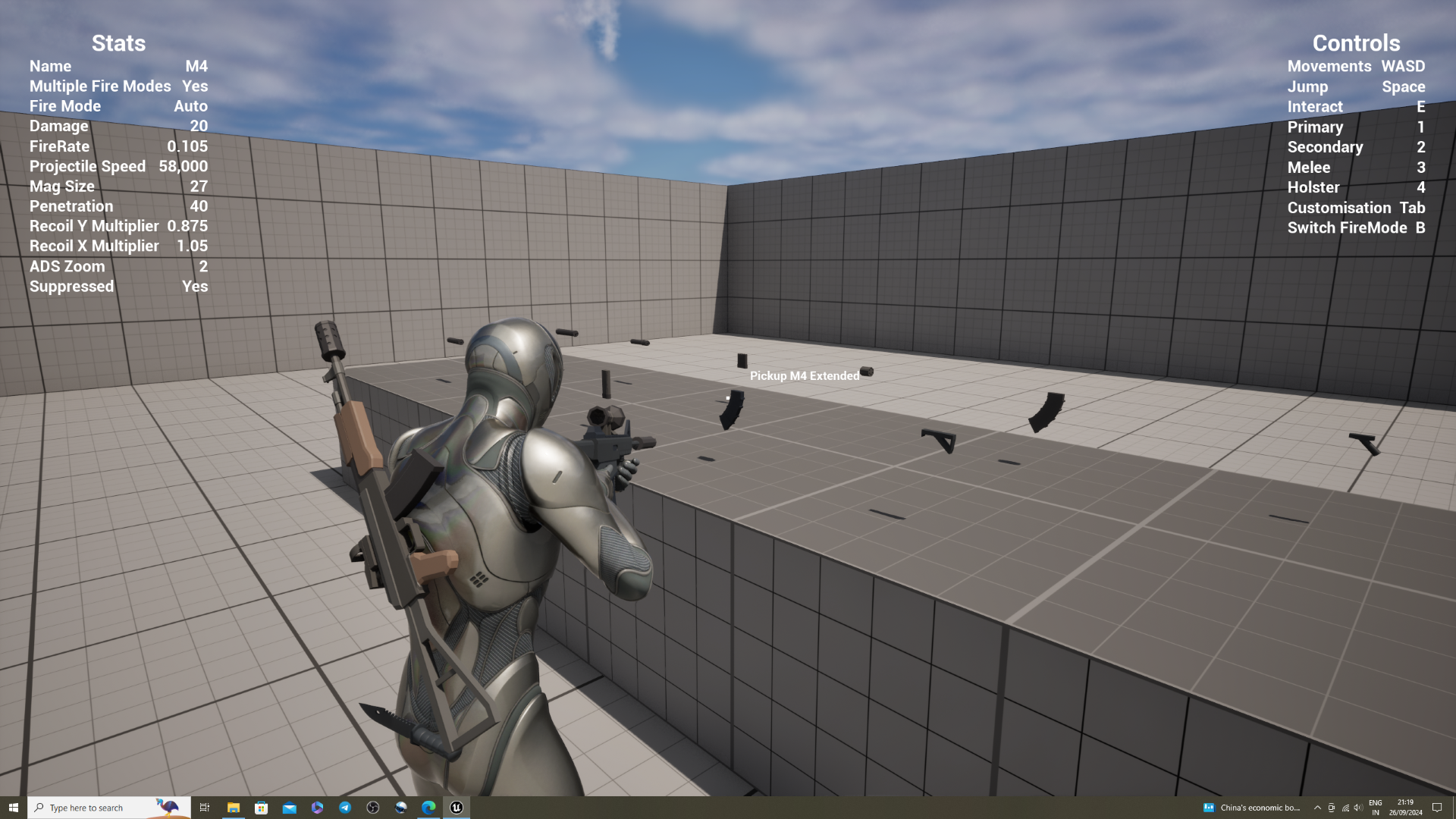 Weapon Customisation System - Screenshot